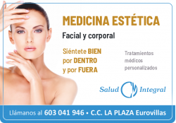 MEDICINA ESTETICA CENTRO MEDICO SALUD INTEGRAL EUROVILLAS NUEVO BAZTAN