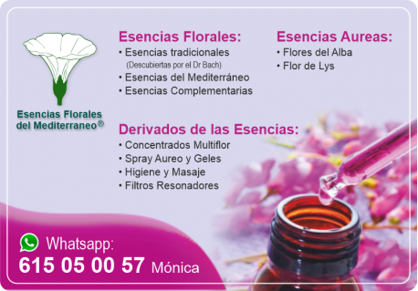 ESENCIAS FLORALES DEL MEDITERRANEO MONICA