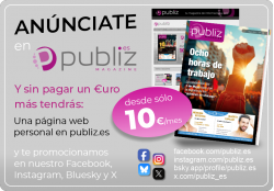 ANUNCIATE YA EN PUBLIZ.ES DIGITAL DESDE SOLO 10€