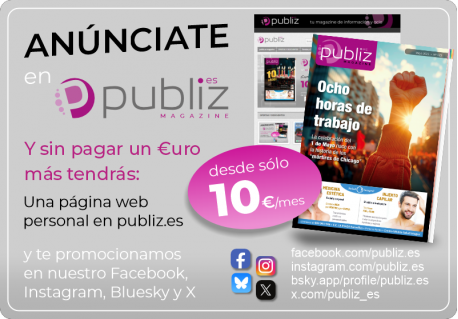 ANUNCIATE YA EN PUBLIZ.ES DIGITAL DESDE SOLO 10€