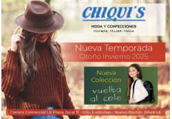 CHIQUIS MODA Y CONFECCION EUROVILLAS NUEVO BAZTAN