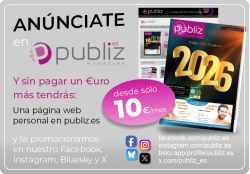 ANUNCIATE YA EN PUBLIZ.ES DIGITAL DESDE SOLO 10€