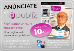 ANUNCIATE YA EN PUBLIZ.ES DIGITAL DESDE SOLO 10€