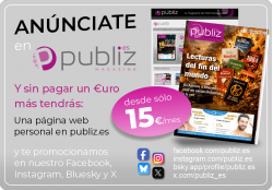 ANUNCIATE YA EN PUBLIZ.ES DIGITAL DESDE SOLO 10€