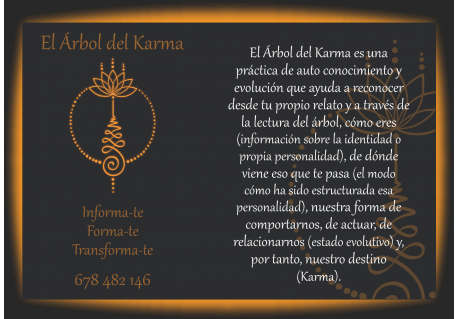 EL ARBOL DEL KARMA - Informa-te - Forma-te - Transforma-te