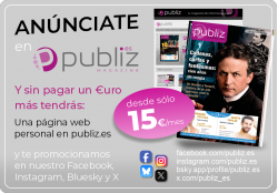 ANUNCIATE YA EN PUBLIZ.ES DIGITAL DESDE SOLO 10€