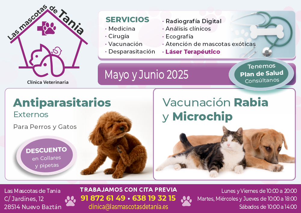 Veterinario LAS MASCOTAS DE TANIA - Nuevo Baztán
