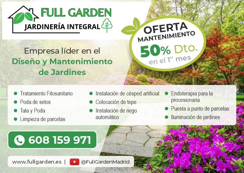FULL GARDEN Jardinería Integral - Nuevo Baztán