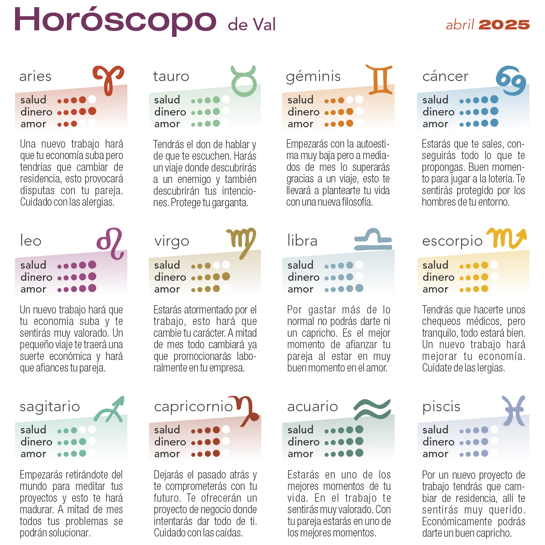 HOROSCOPO DE VAL PUBLIZ.ES