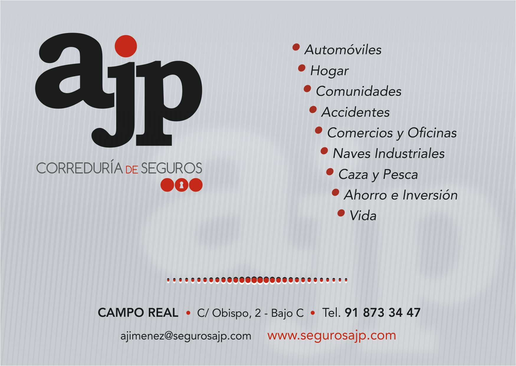 AJP CORREDURIA DE SEGUROS CAMPO REAL