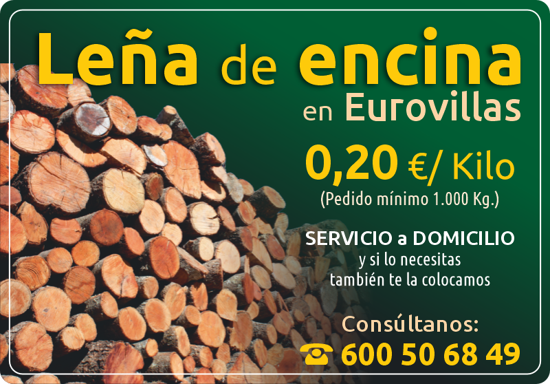 LEÑA A DOMICILIO EN EUROVILLAS