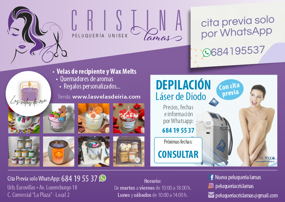CRISTINA Lamas Peluquería Inisex