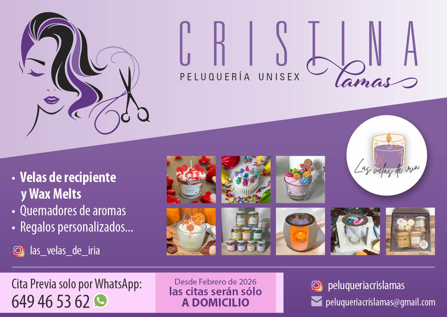 CRISTINA Lamas Peluquería Inisex